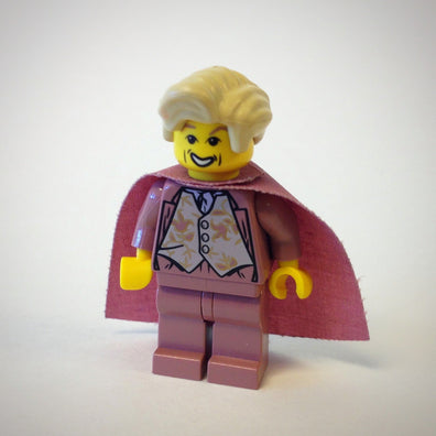 LEGO Minifigure-Gilderoy Lockhart, Sand Red Torso and Legs-Harry Potter / Chamber of Secrets-HP029-Creative Brick Builders